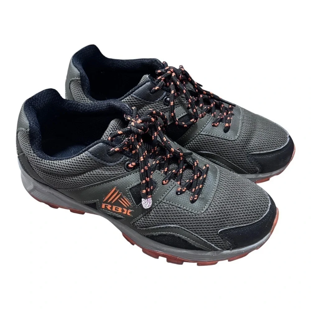 RBX Men's Gray /green Orange Athletic Sneaker shoes size 7